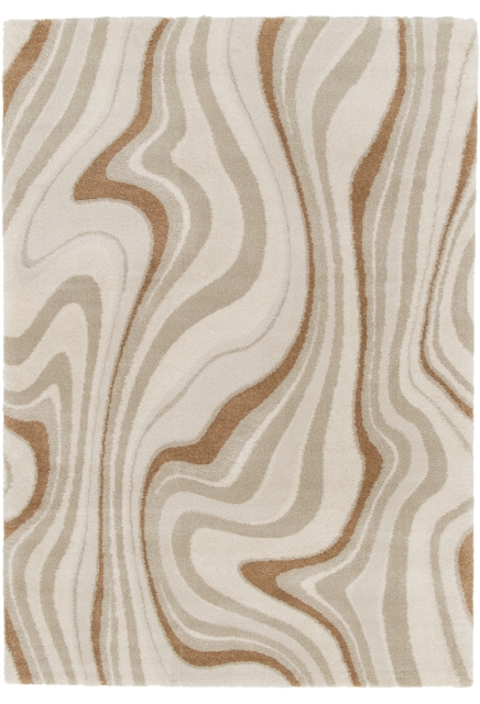 Alfombra abstracta Creme et Terra - ARTEMIS - 160 x 230