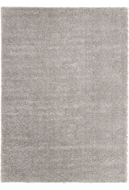 Tapis Gris et Taupe Poils longs - CLOUD - 120 x 170