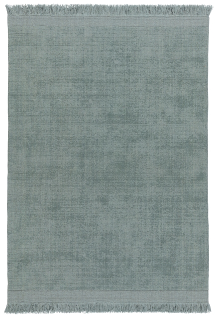 Tapis en Laine et Coton Tissé à la main Sauge - KARUR - 160 x 230