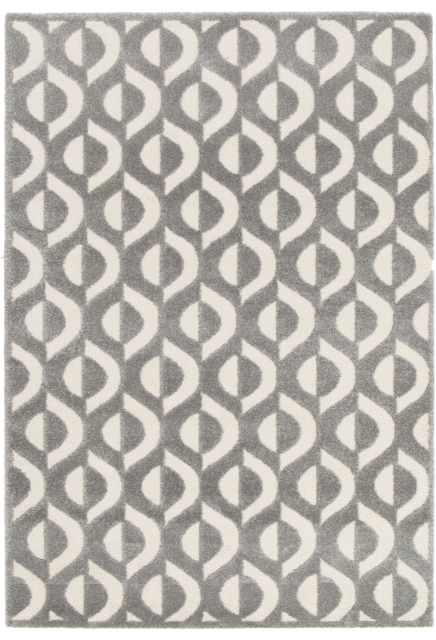 Tapis Japandi Gris et Crème - HERA