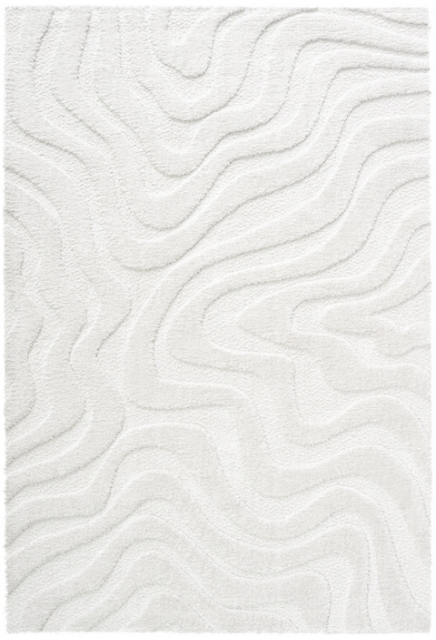 Tapis Epais Durable et Luxe Blanc - Qualité OSAKA